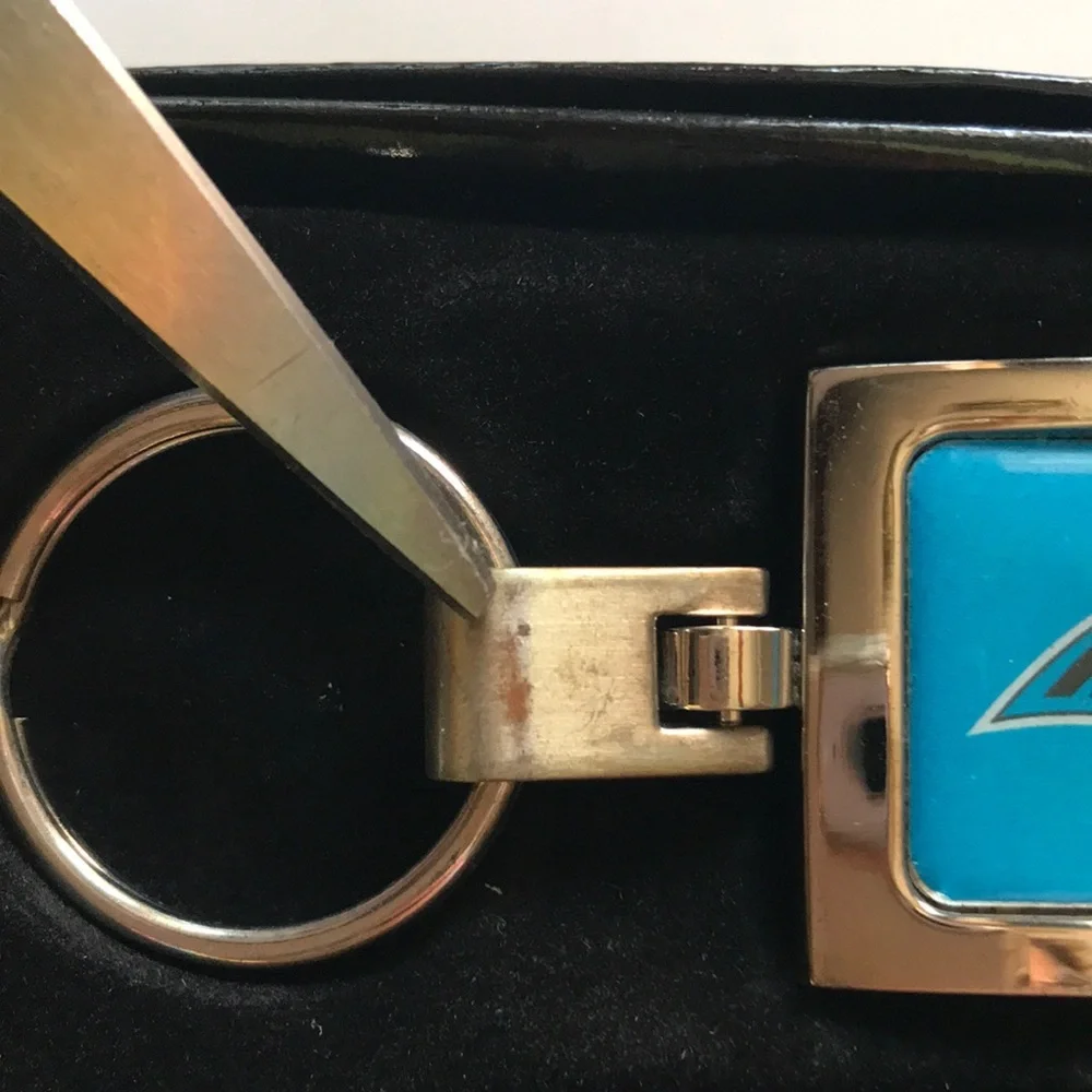 NIP NFL Unisex Panthers Key Ring